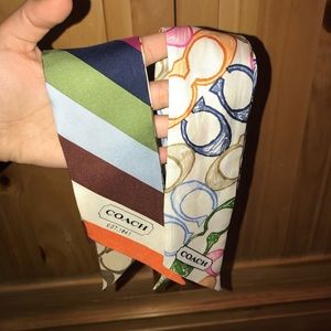 Coach Multi-Colored Scarves